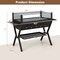Costway Stainless Steel Barbecue Charcoal Grills with Seasoning Racks & Storage Shelf